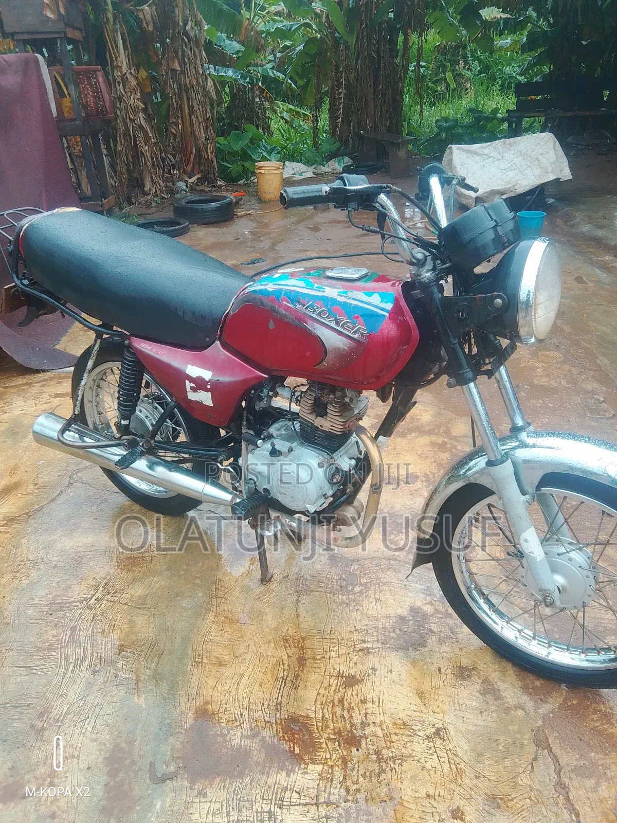 Bajaj Boxer 2018 Red