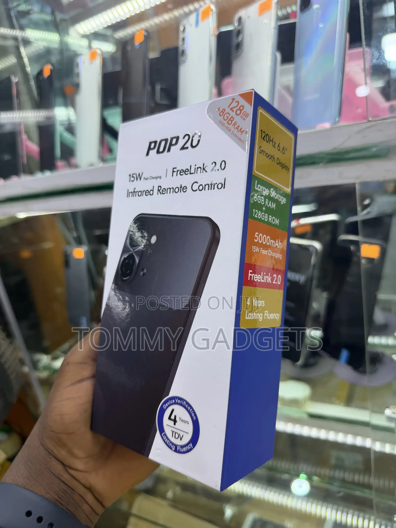 New Tecno Pop 20 128 GB