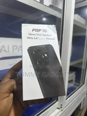 New Tecno Pop 10C 128 GB Gray