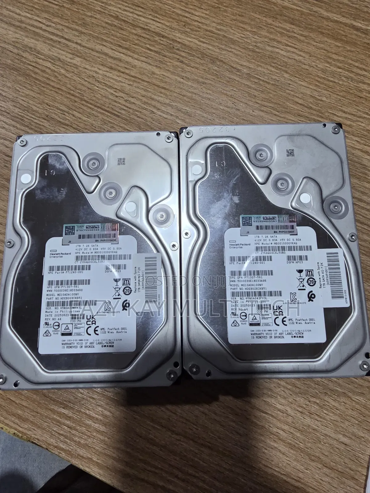Hpe Original 1tb 7. Sata Server HDD