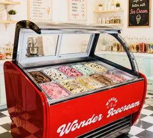Ice Cream Display Freezer