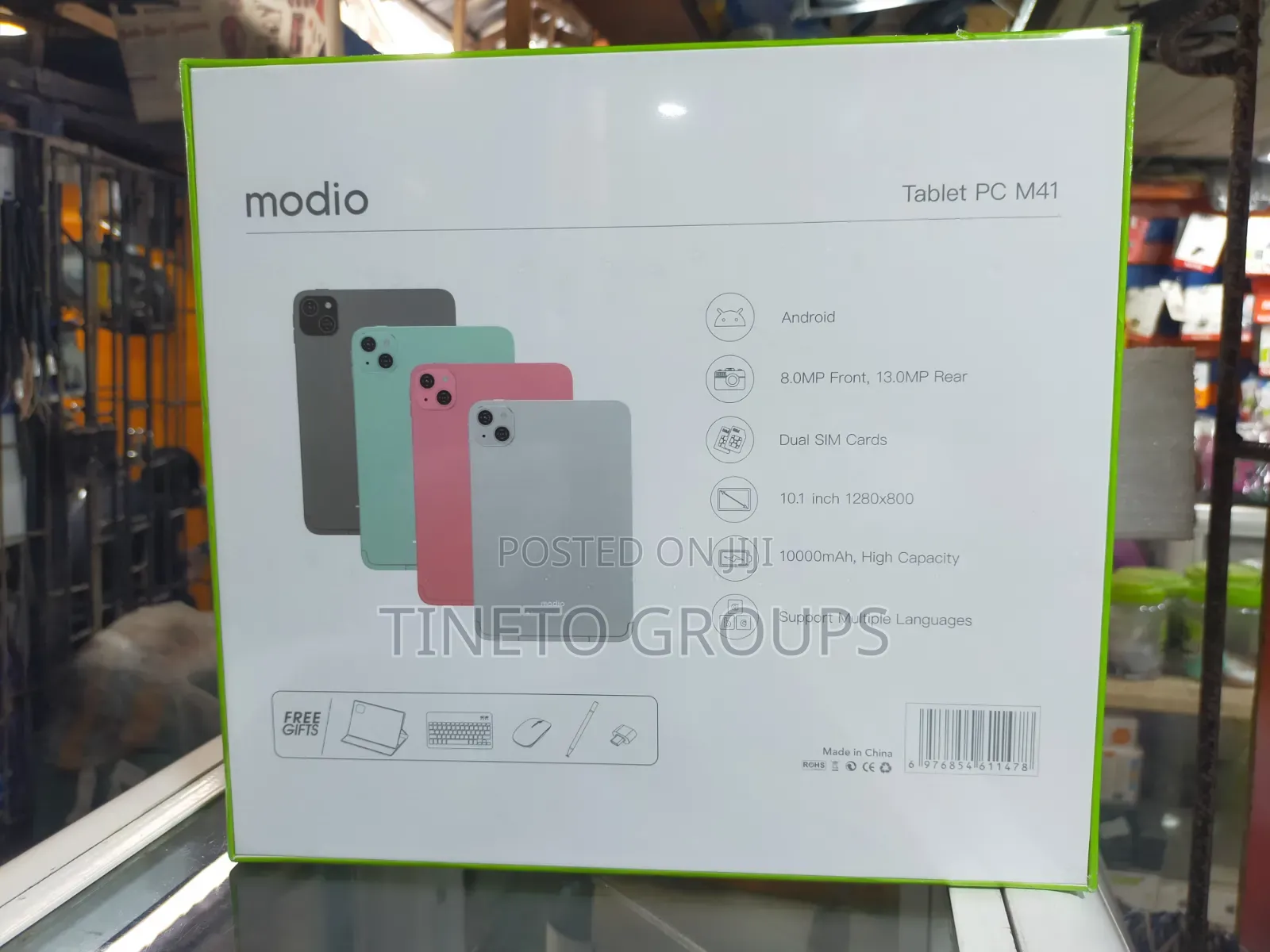 New Modio M41 1 TB Black