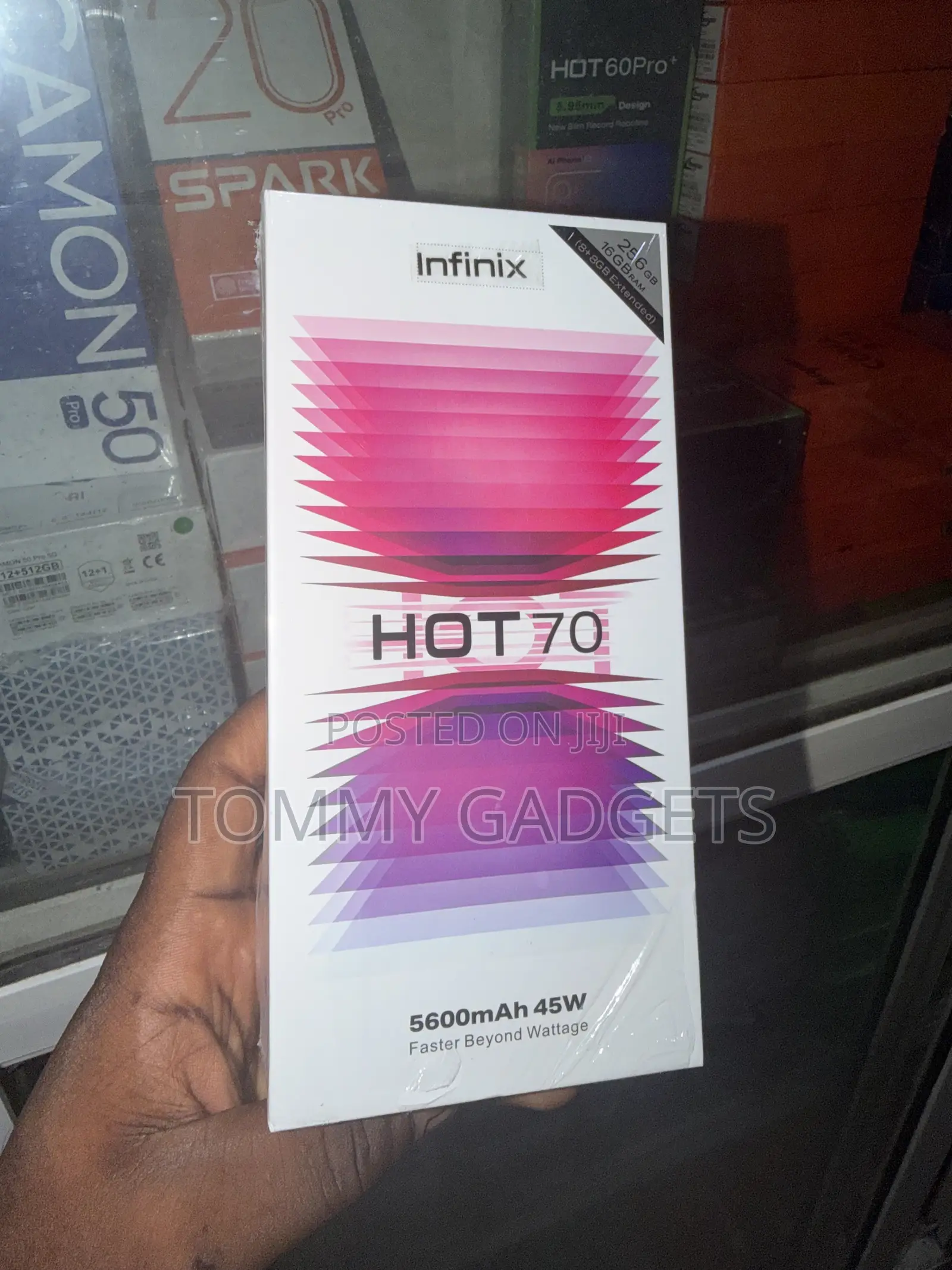 New Infinix Hot 70 256 GB