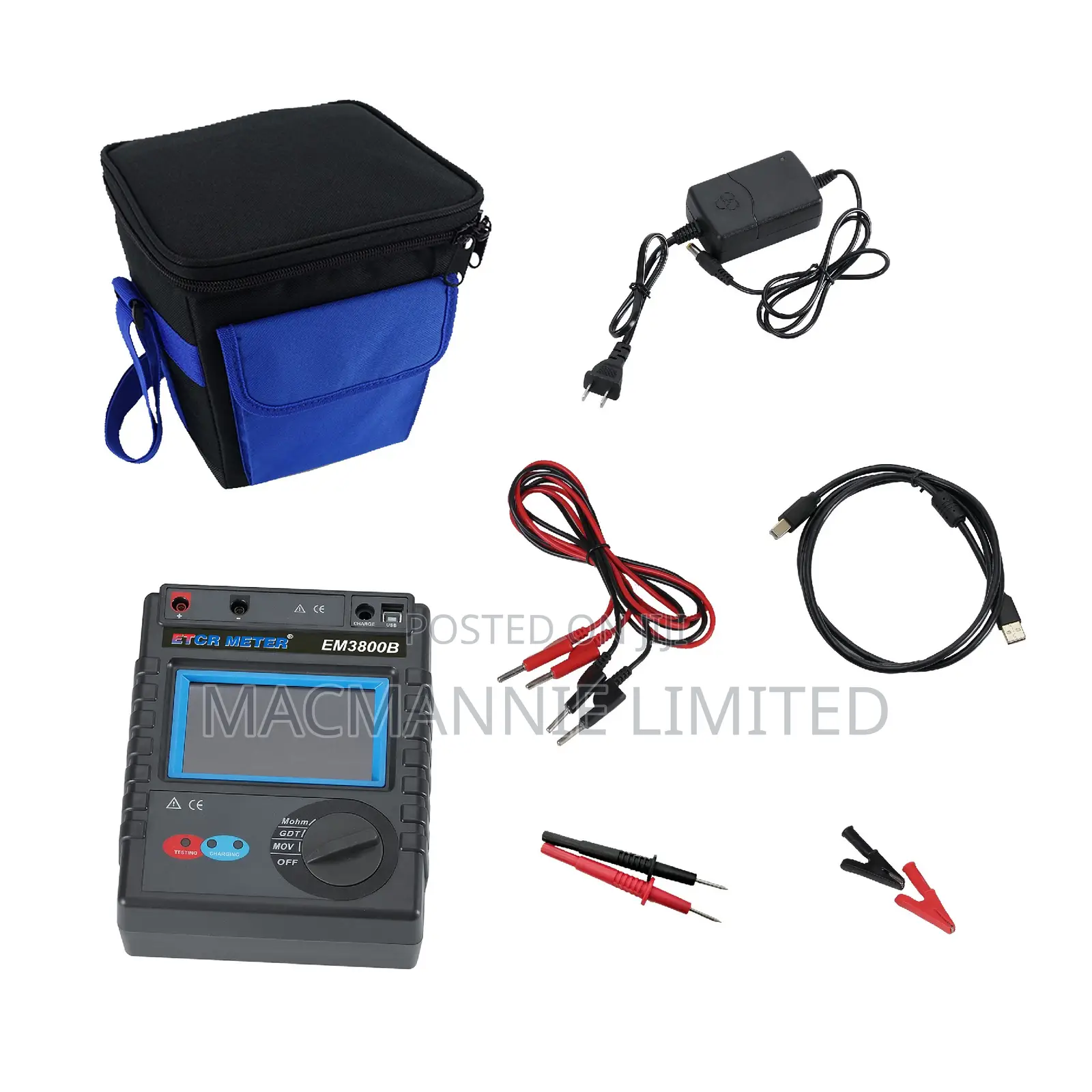 ETCR3800B Lightning Protection System Component(SPD) Tester