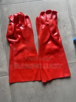 Heavy Duty Chemical Resistant Rubber Gloves