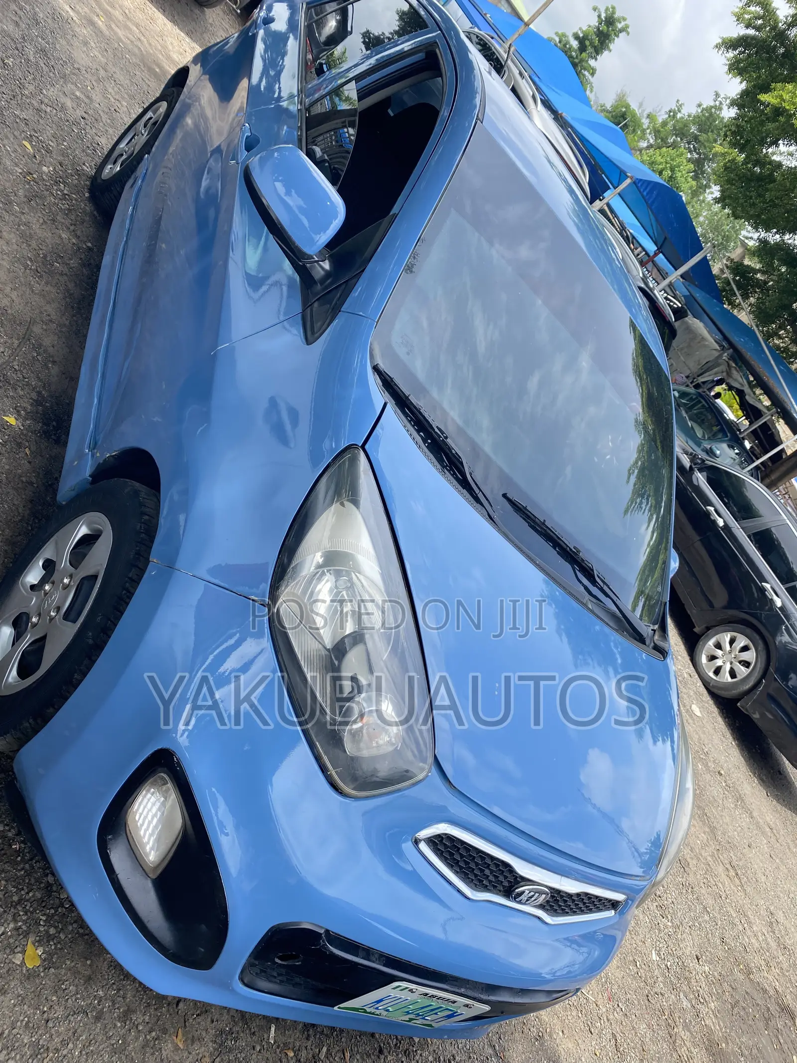 Kia Morning 2012 Blue