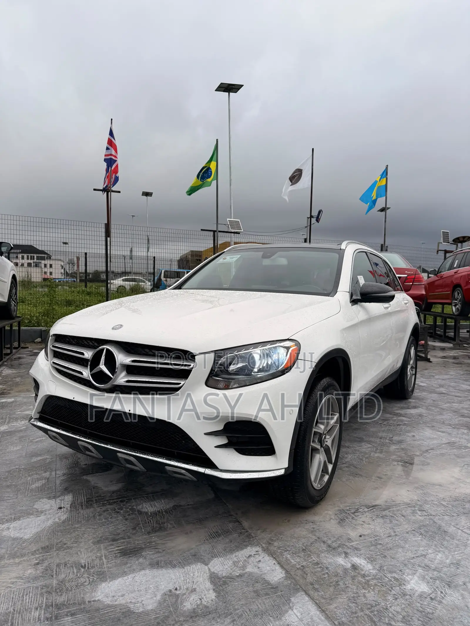 Mercedes-Benz GLC-Class 2017 White