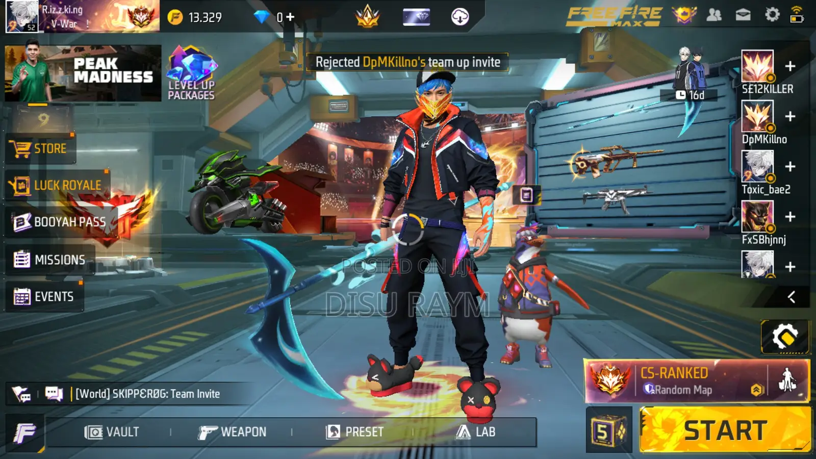 Gaming Account