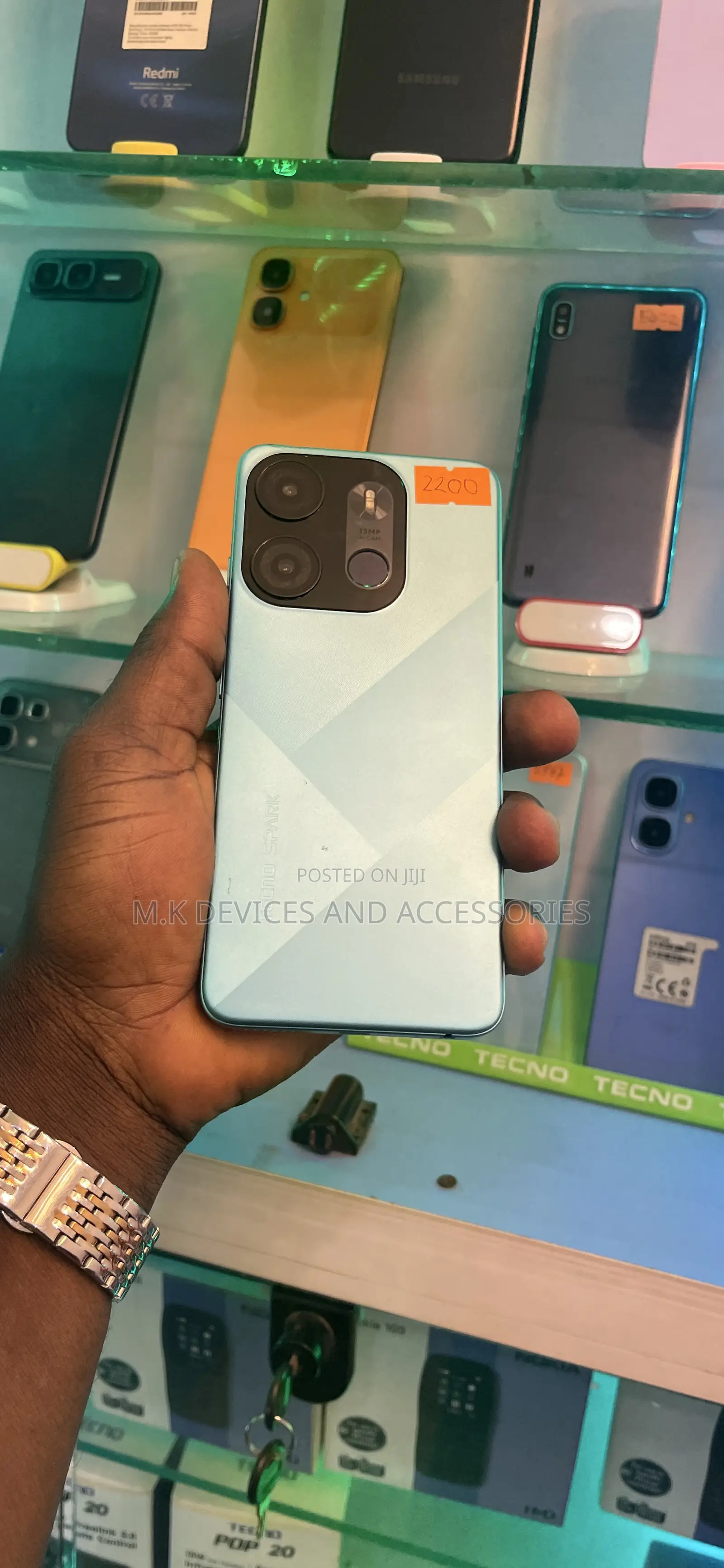 Tecno Pop 7 Pro 64 GB Blue