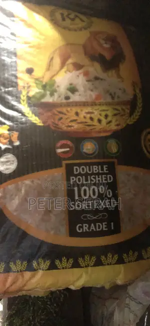50kg Double Polished 100% Sortexed Grade One Rice