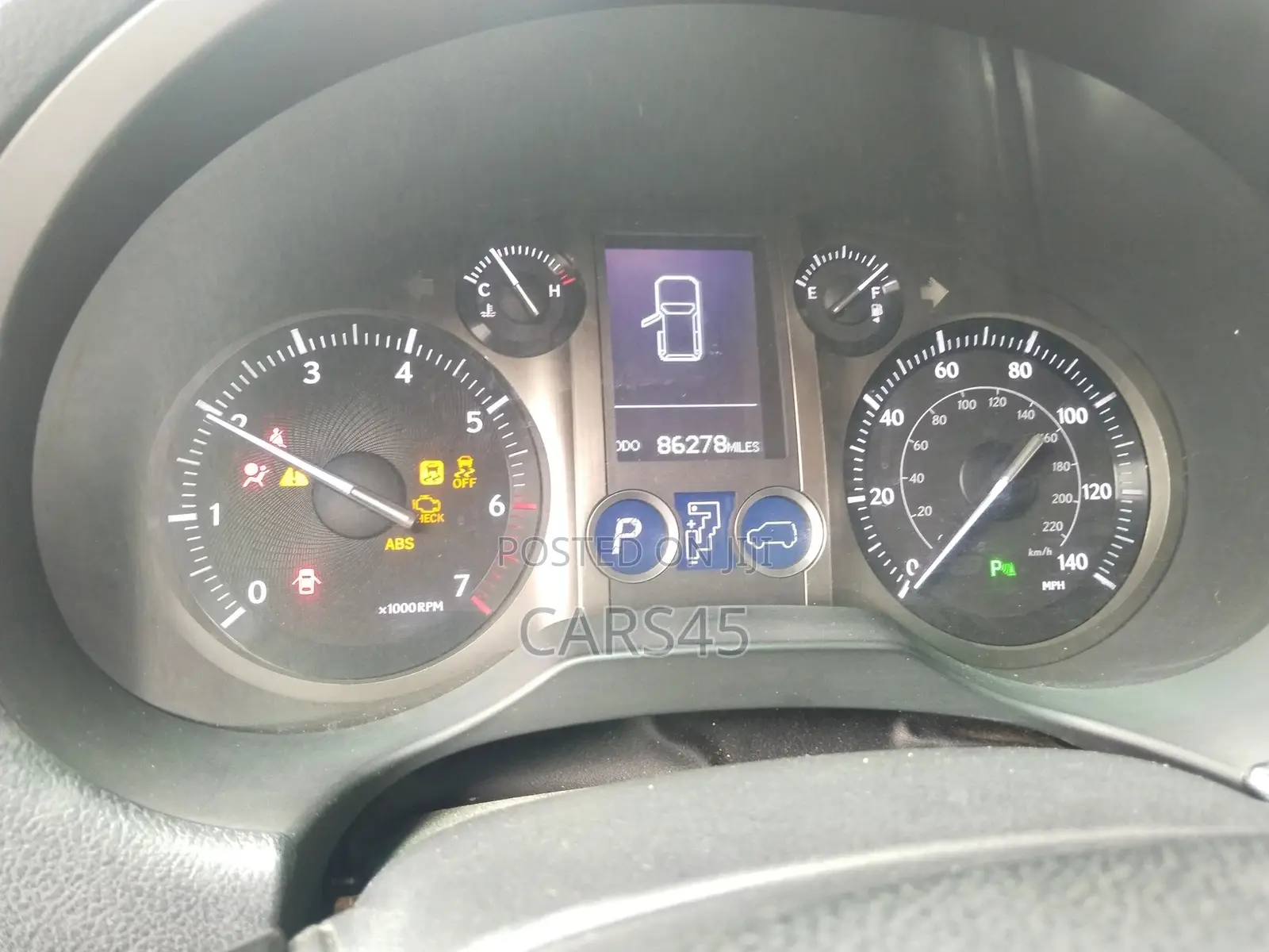 Lexus GX 2012 Gray