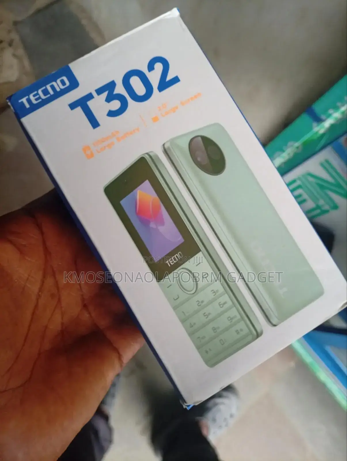 New Tecno T302 Gray