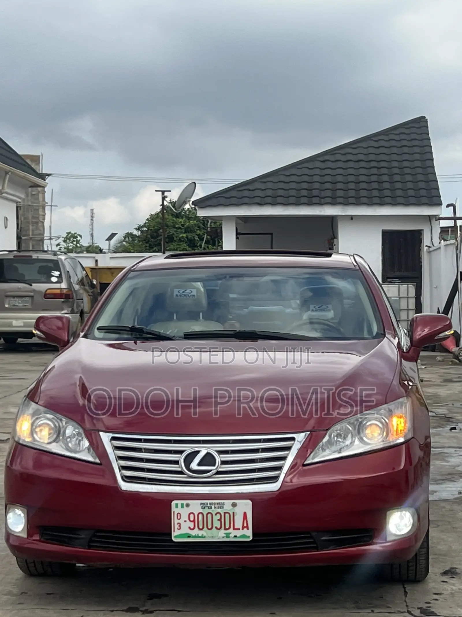 Lexus ES 350 2010 Red