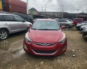 Hyundai Elantra 2013 Red