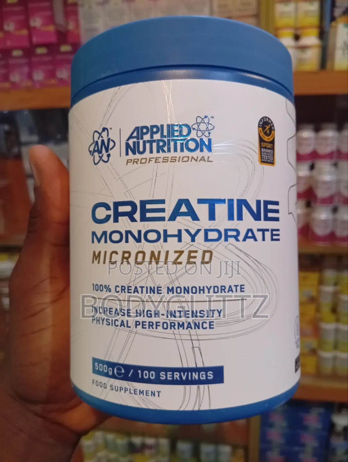 Applied Nutrition Creatine Monohydrate Micronized Powder (100 Serving)