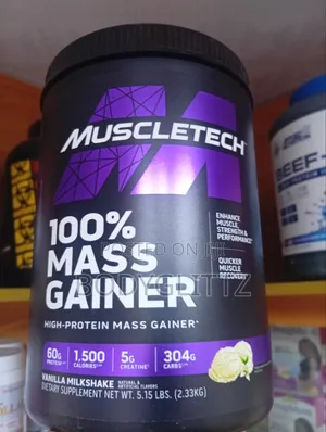 MuscleTech 100% Mass Gainer Protein Powder (5.15lbs)