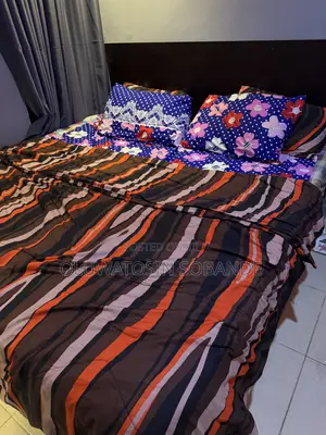 Neatly Used Bed