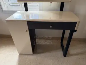 Vanity With Mirror and Drawers
