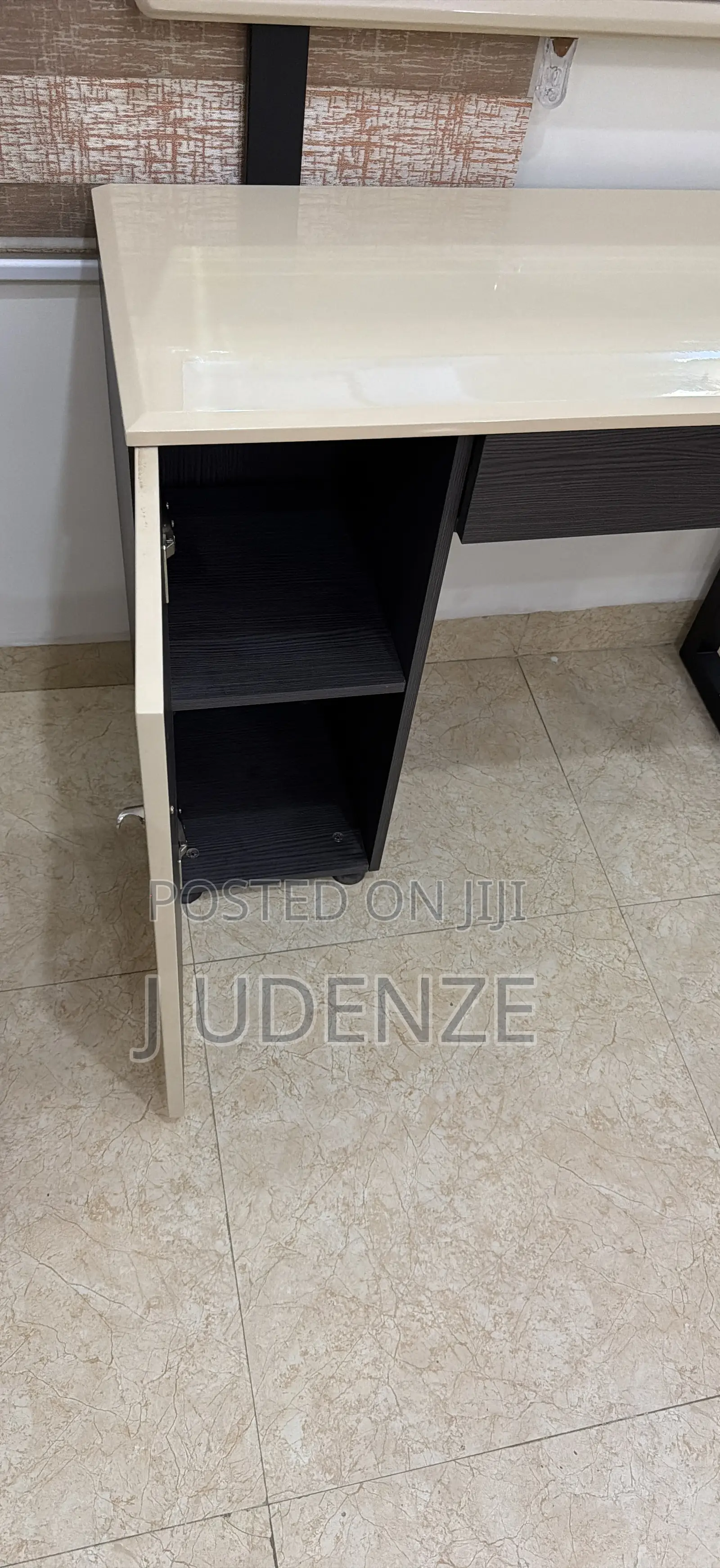 Vanity With Mirror and Drawers