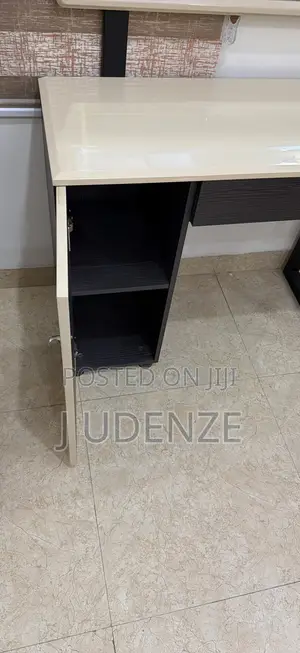 Vanity With Mirror and Drawers
