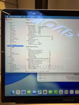 Laptop Apple MacBook Air 2020 M1 8GB Apple M1 SSD 256GB
