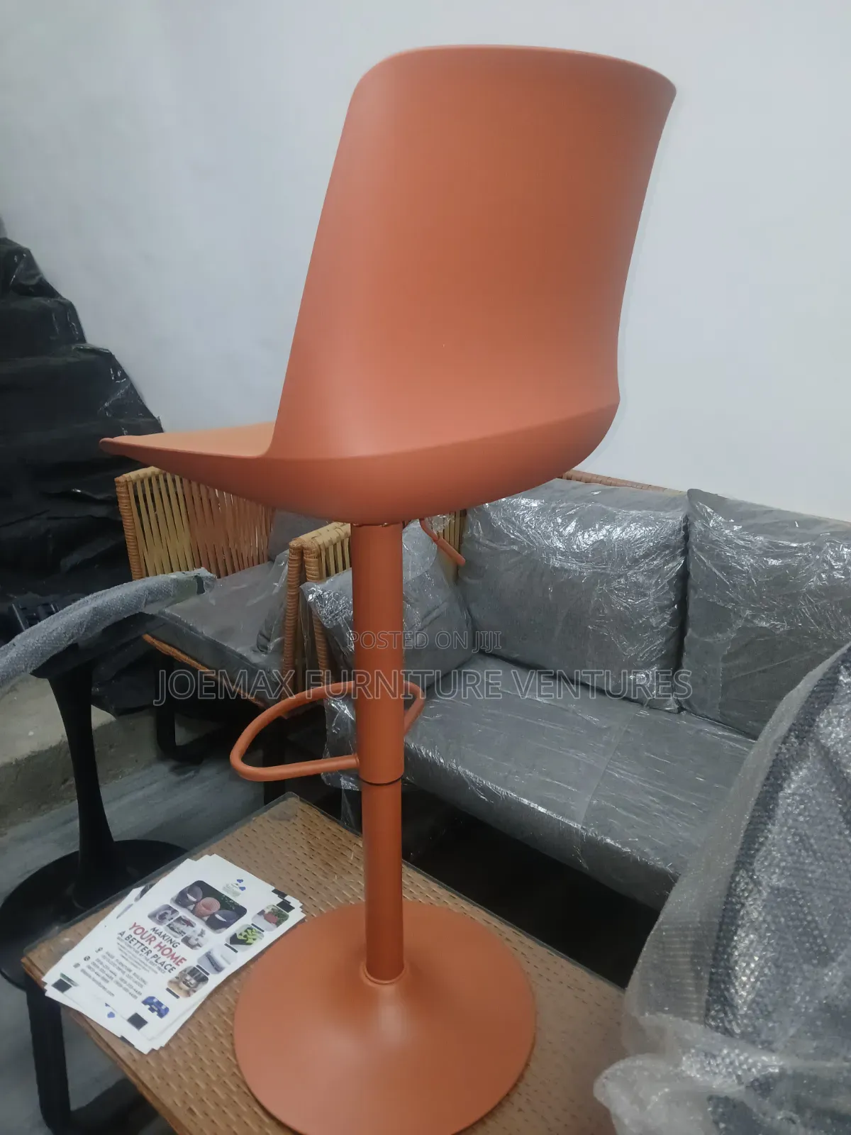 Sstandard Padded Bar Stool.