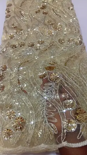 Gold Net Fabric
