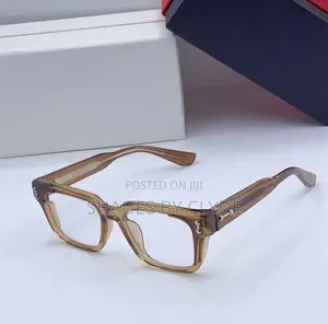 Chic Clear Tortoise Shell Eyeglasses - Brand New!
