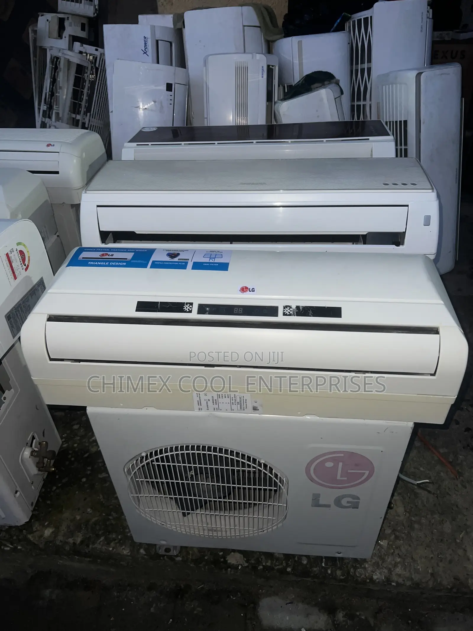 Korean Used 1hp Low Voltage LG Split Unit Airconditioner