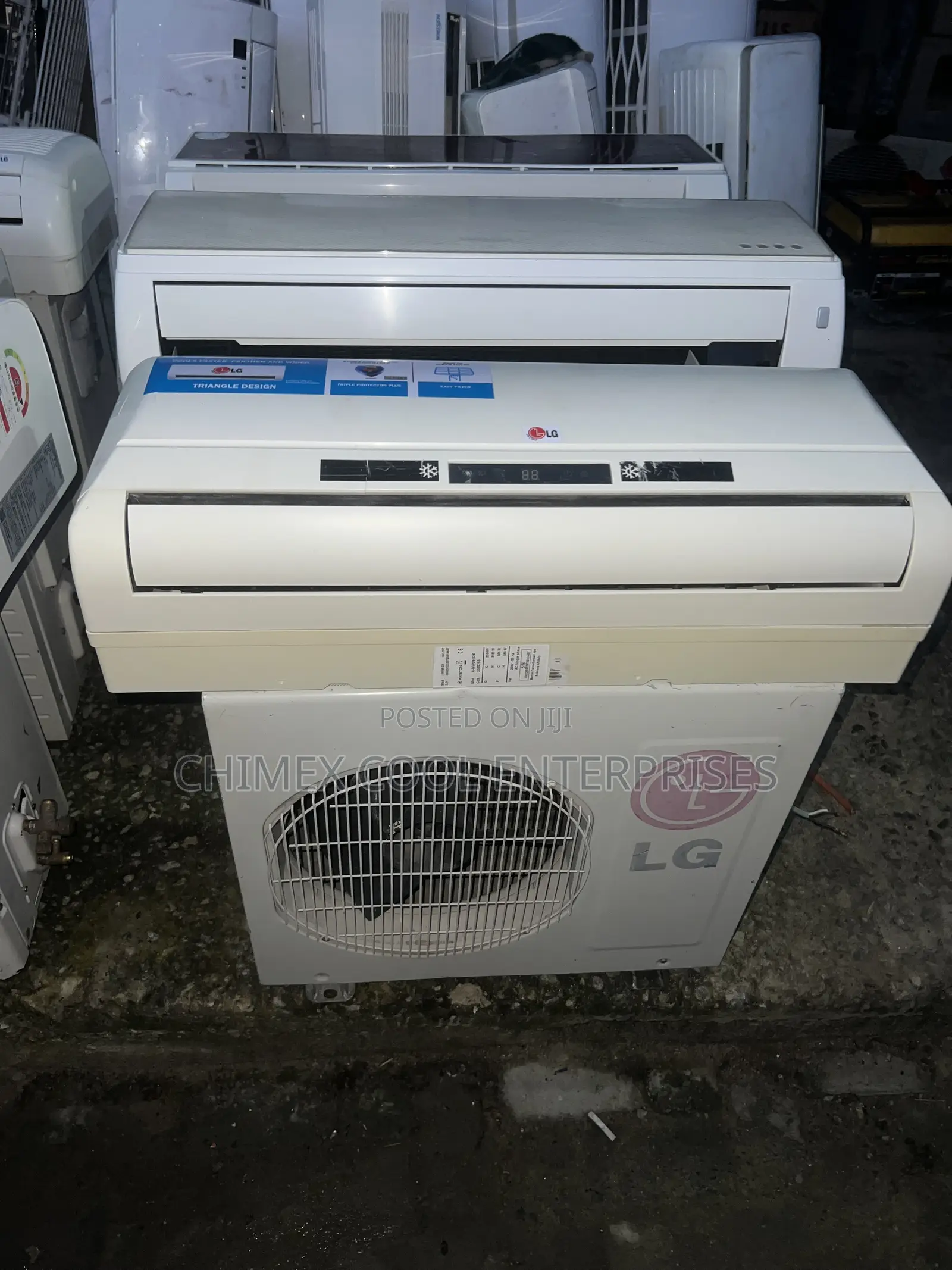 Korean Used 1hp Low Voltage LG Split Unit Airconditioner