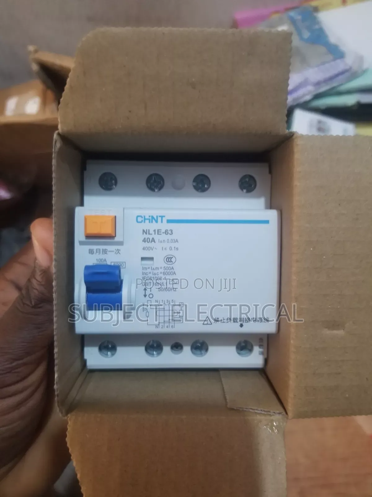 Elcb 40a 4pole Chint