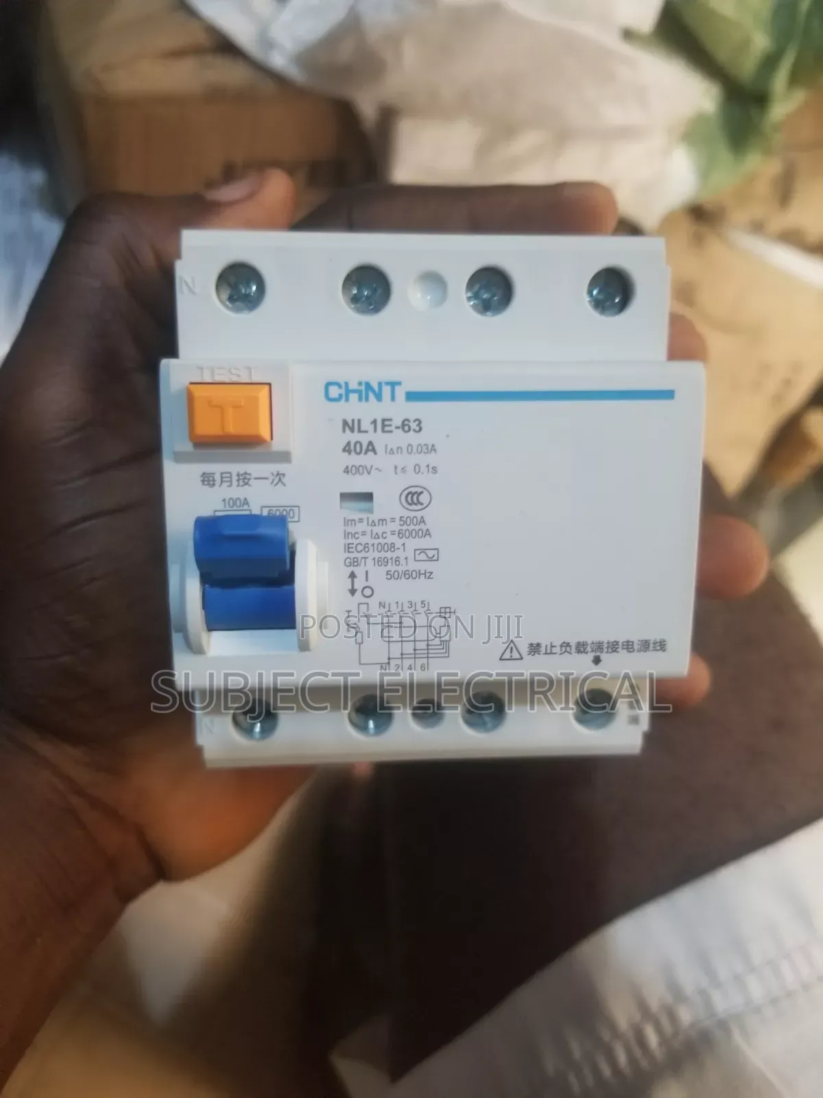 Elcb 40a 4pole Chint