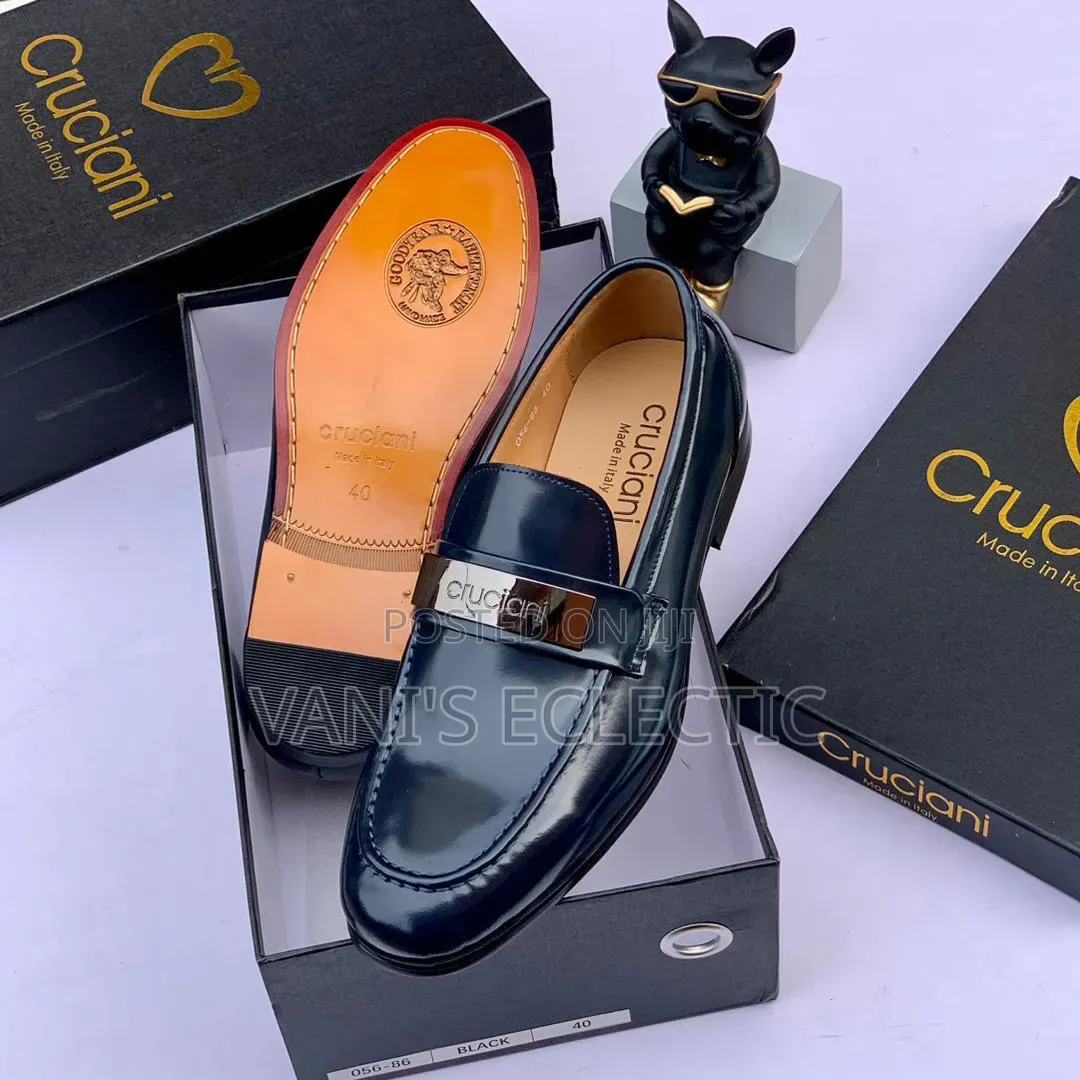 Cruciani Leather Loafers