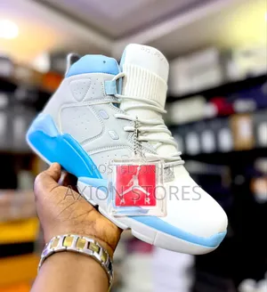 High Sole Jordan Flight Sneakers