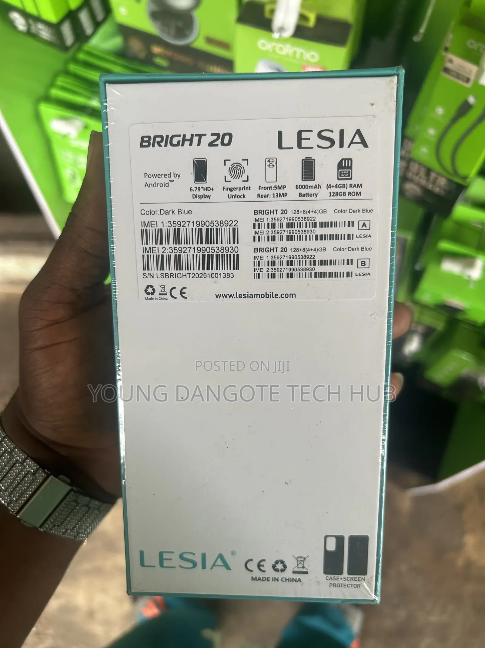 New Lesia Bright 3 64 GB Blue