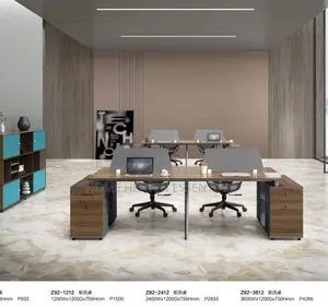 Office Four Man Work Station