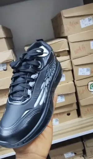 All Black Unisex Sneakers