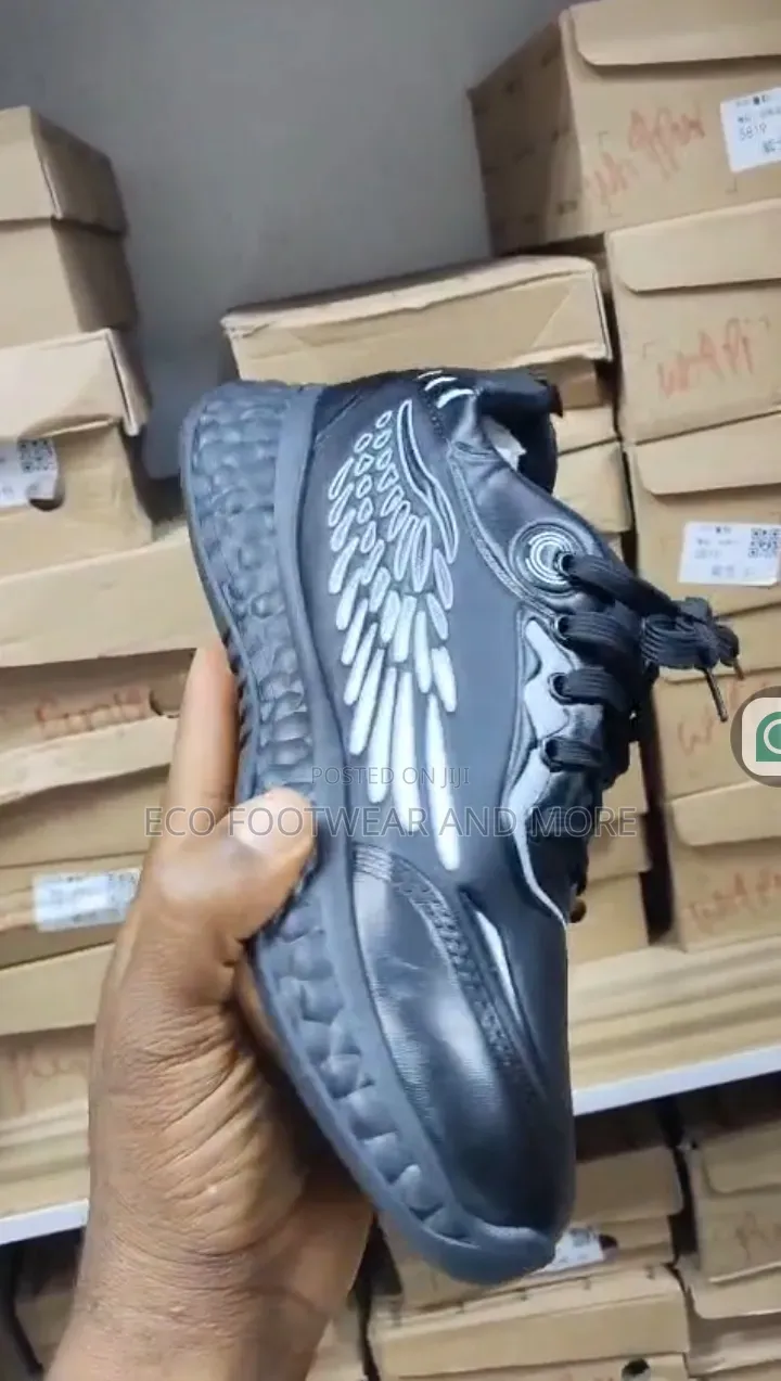 All Black Unisex Sneakers