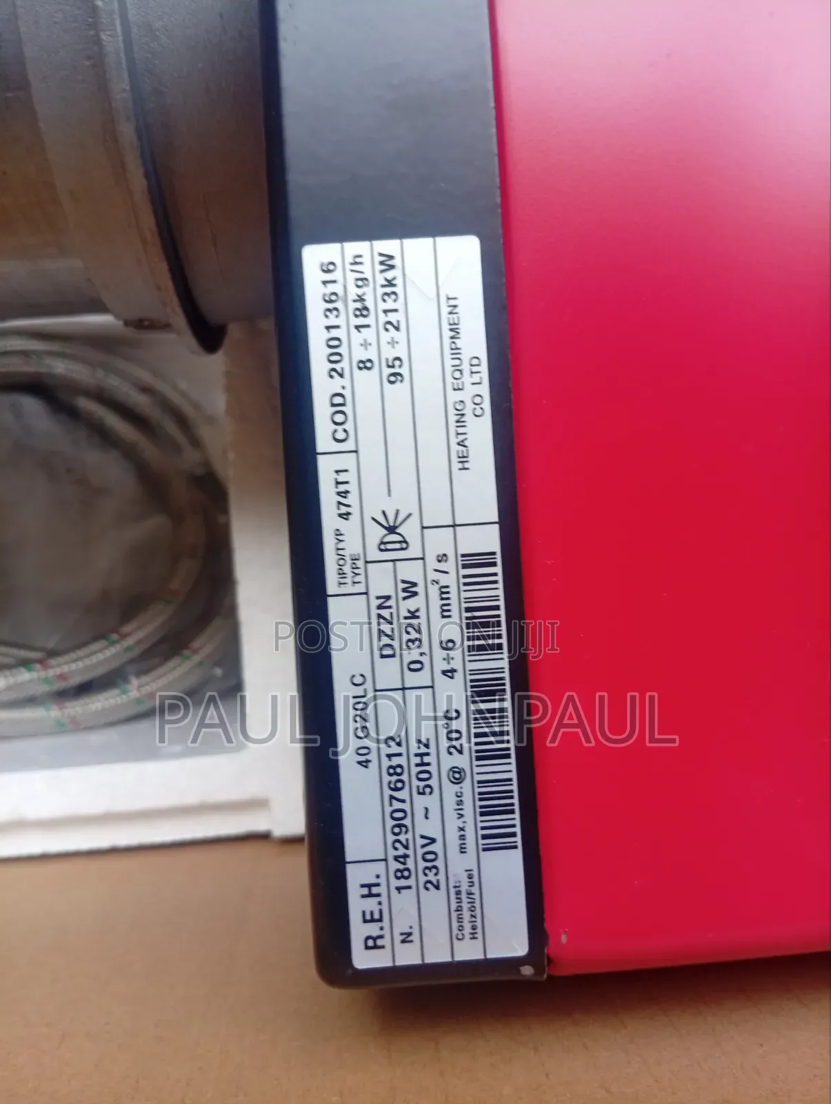 Riello Burners G20