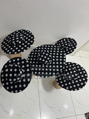 Polkadot Boater Hat