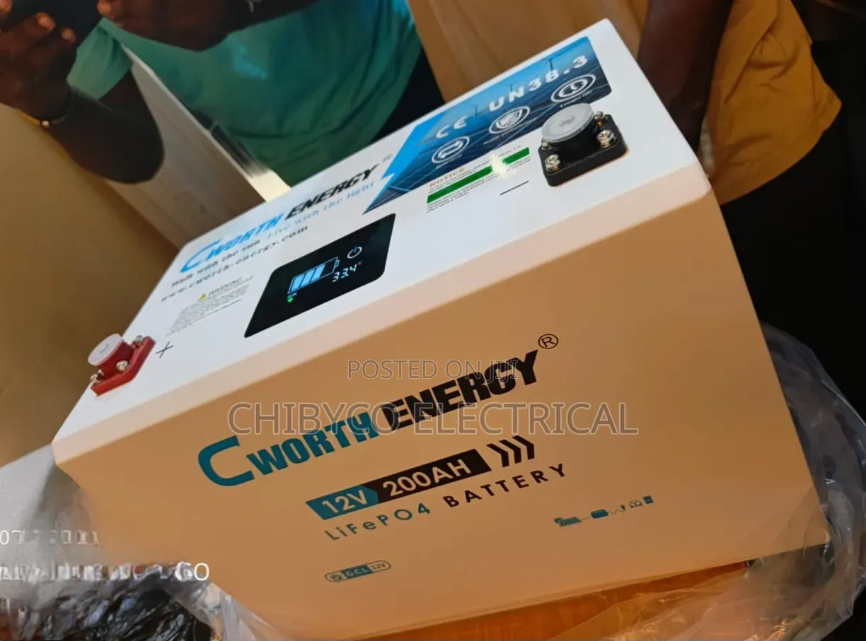 CWORTH 12v 2.5kwh Lithium Battery