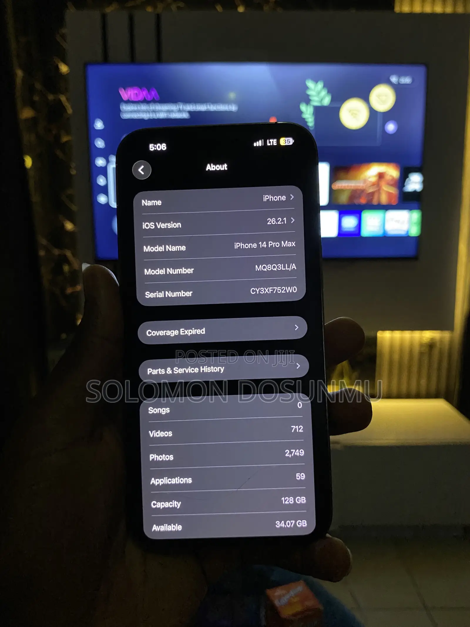 Apple iPhone 14 Pro Max 128 GB Gold