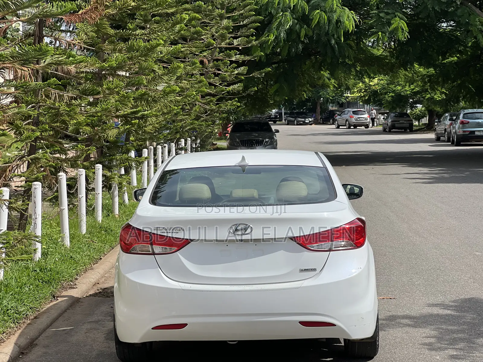 Hyundai Elantra 2012 White