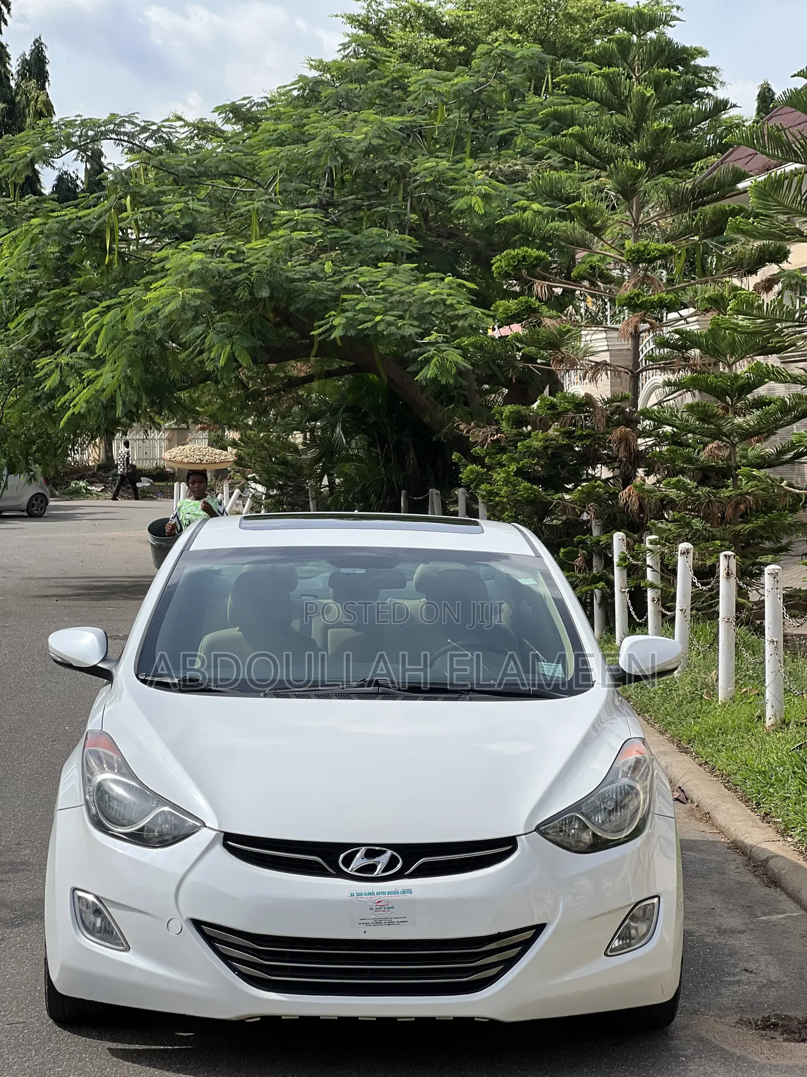 Hyundai Elantra 2012 White