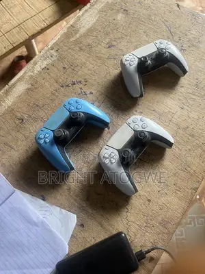 PS5 With Five Games and 3 Controllers