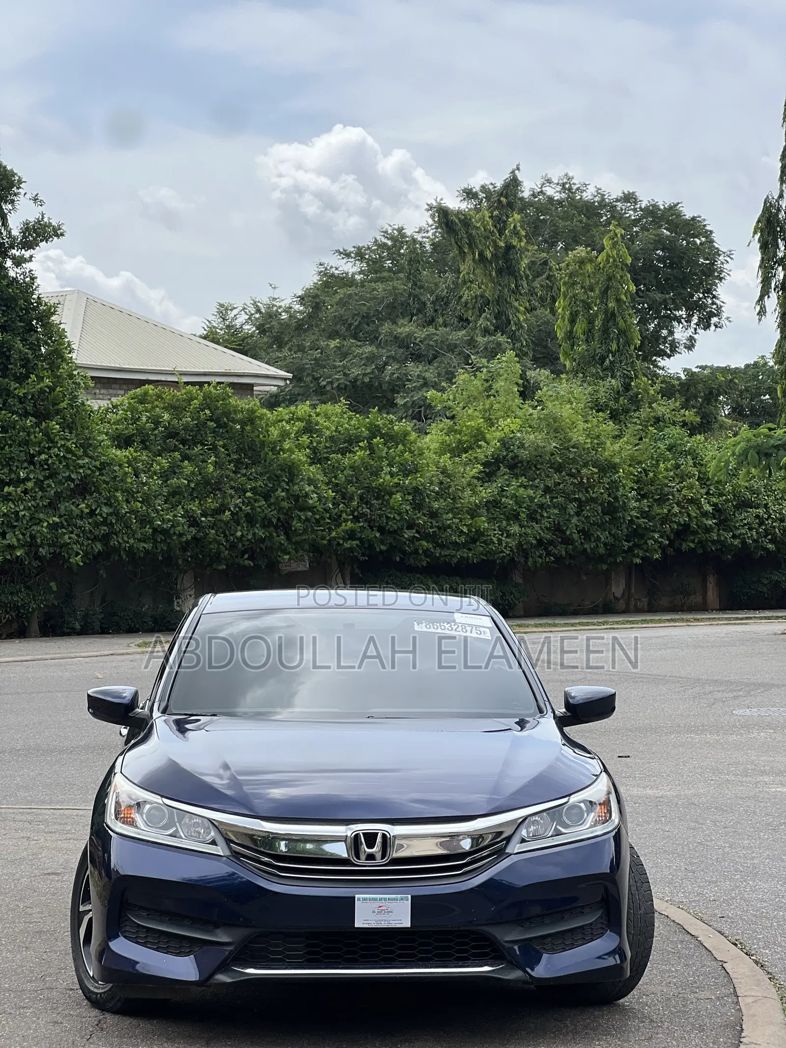 Honda Accord 2016 Blue