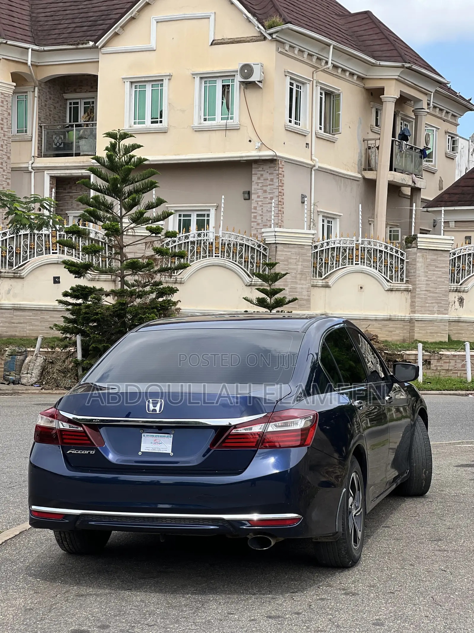 Honda Accord 2016 Blue