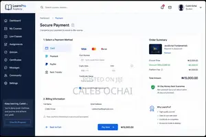 I Will Create Your Online School With Quizzes and Payments