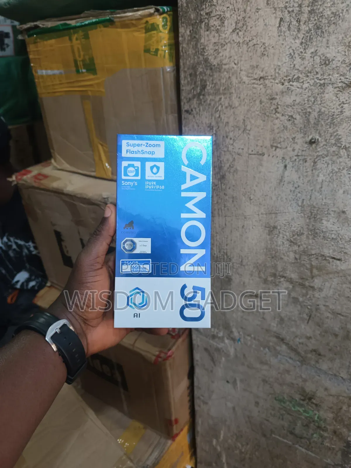 New Tecno Camon 50 256 GB
