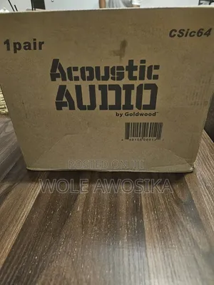 Acoustic Audio Ceiling Speaker CSic64 10-250watts 3-Way, Pair